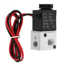 1 Pcs 3V1-06 Nc Solenoid Valve Dc 12V 3 Way 2 Position 1/8Inch Bsp Normally R7U6