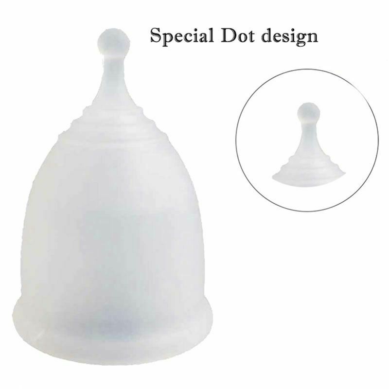 Anytime Women Medical Grade Silicone Anti Leakage Menstrual Period Cup L Tr C6F6