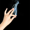 10x7cm Mystic Finger Hells Smoke Trick Smoking Illusion Paper Kids Magician G9T2