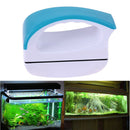 Floating Brush Magnetic Aquarium Fish Tank Glass Seaweed Scraper Cleaner Aq O9S9