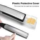 Steel Lemon Grater Cheese Cutting with Protective Cover Kitchen Baking Tool