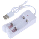 1Pc Universal 2 Slot AA/AAA Rechargeable Battery Charger Adapter USB PlugJCAU Bj