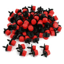 100pcs Adjustable Micro Irrigation Drippers Sprinklers Emitter Drip System