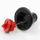 Yacht Caravan Water Deck Filler & Red Keyless Cap For 38mm 1 1/2" Hose