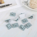 10pcs Self-adhesive Cable Clips Charging Power Cord Line Fixed For Car PC Mo BX
