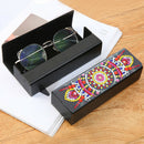 DIY Diamond Painting Leather Sunglasses Storage Box Portable Glasses Case
