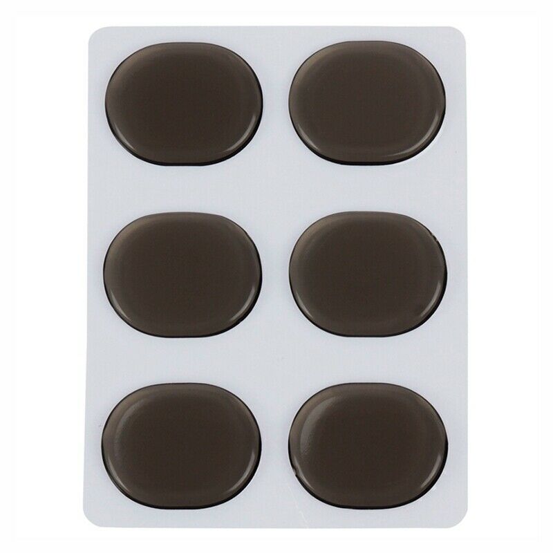 6pcs/set Snare Drum Mute Pad Drum Damper Gel Pads Snare Tom Drum Muffler Mu