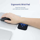 Keyboard Wrist Rest Pad Padded Memory Foam Hand Rest Support For Office, Co