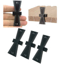 3 Pc Dovetail Marker Hand Cut Mortise Gauge Tenon Joint Mark Scraper DIY Kit