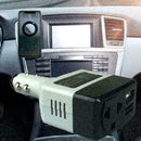 12V 24V DC to AC 220V Portable Car Power Inverter Adapter Plugs Converter + H8Z4