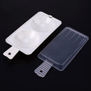 1pc 2 Slot Portable Plastic Egg Poacher Microwave Oven Breakfast Accessory