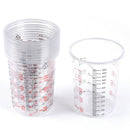 10Pcs 600ml Plastic Paint Mixing Cups Mixing Pot Paint Mixing Calibrated CupOZ