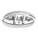 316 Stainless Steel Marine Boat Dock Safety Fold Down Cleat Kayak Canoe 6"