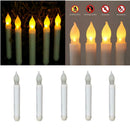 5pcs 165mm Flameless LED Electric Candle Battery Flickering Warm White Lights