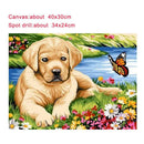 Dog 5D Diamond Painting DIY Embroidery Cross Stitch Kit Home Gift Art Decor