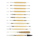 23Pcs/Set Pottery Clay Sculpture Carving Modelling Ceramic Wooden Tools Kit