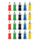 20x Binding Post Female Socket Jack For 4mm Banana Plug Connector Adapter