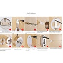 Portable Stainless Steel Retractable Clothesline Indoor Outdoor Laundry Han