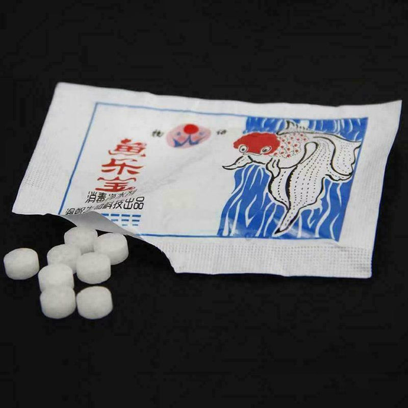 Useful Aquarium Fish Powder Antimicrobial Agent Disease Worthy Treatment N7X6