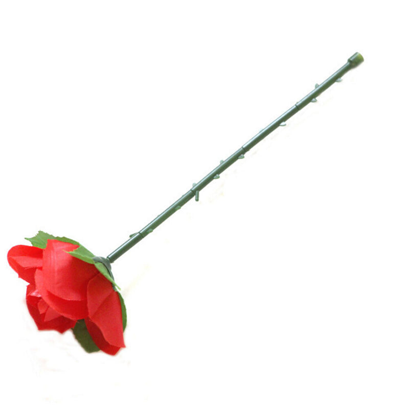 Folding Red Rose Magic Tricks Props Toys Romantic Surprise To Your Lover 3C