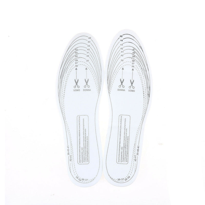 1Pair Useful Breathable Insoles Pad Free Size High Memory Foam Massage Insoles Z