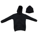 1:6 Black Hoodie Hooded Top & Cap Clothing for 12''     Figures