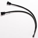 4 Pin PWM To Dual PWM Power Y-Splitter Adapter Cable for CPU PC Case Fan Su A3T9