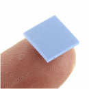 30 pcs 10X10X1mm GPU CPU Heat Sink Cooling Heat Pad Conductive Silicone Pad O4G3