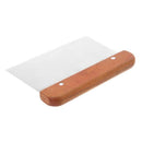 Wooden Handle Bench Dough Scraper Cake Slicer Cutter Pastry Stainless Cutter