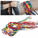 10pcs Colorful Women Braided Strand Friendship Wristband Handmade Lucky Bracelet