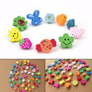 10xMulti-Coloured Cartoon Assorted Push Pins Drawing Cork Board Office SupplieME
