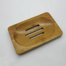Natural Bamboo Wood Bathroom Shower Soap Tray Dish Storage Holders Plate T AHO