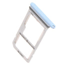 2PCS Dual Sim Card Holder Tray Frame For  Galaxy S8 S8P Black+Blue
