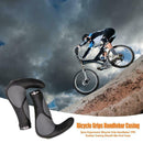 2pcs Ergonomic Bicycle Grip Handlebar TPR Rubber Casing Sheath Bar End (A)