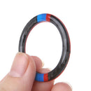 Carbon Fiber Key Start Button Ring Decor Trim For BMW 3 Series E90 / E93 / E92