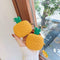 Fresh Pineapple Silicone Case Soft Protective Cover with Lanyard for Airpods Pro