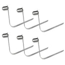 6Pcs Kayak Paddle Spring Clips Tent Pole Clips Snap Button Tube Single Pin