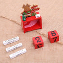 New Wood Christmas Advent Calendars Christmas Decorations For Home Xmas Orn