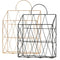 Magazine Holder Hanging Wall Mounted Newspaper Periodical Book Document Fil T6X4
