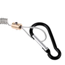 Fishing Gripper Plier Fish Body Clamp Holder Controller with Lanyard Black