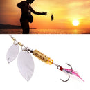 Noise Sequins Spinner Spoons Baits Bass Metal Fishing Lure Paillette Artificial