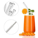 Heat-Resistant Environmental Protection Glass Straw Pipe Straight Favor Ben X5B6