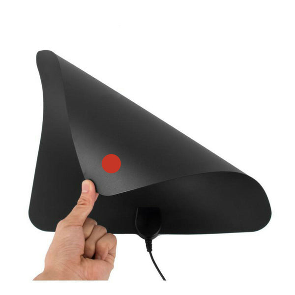Ultra-thin Digital Indoor 1080P HDTV Antenna Free TV Signals Amplified 50Miles