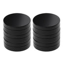 6 Aluminum Round Lip Balm Tin Storage Jar Container Bottle Oil Wax Box 100ml