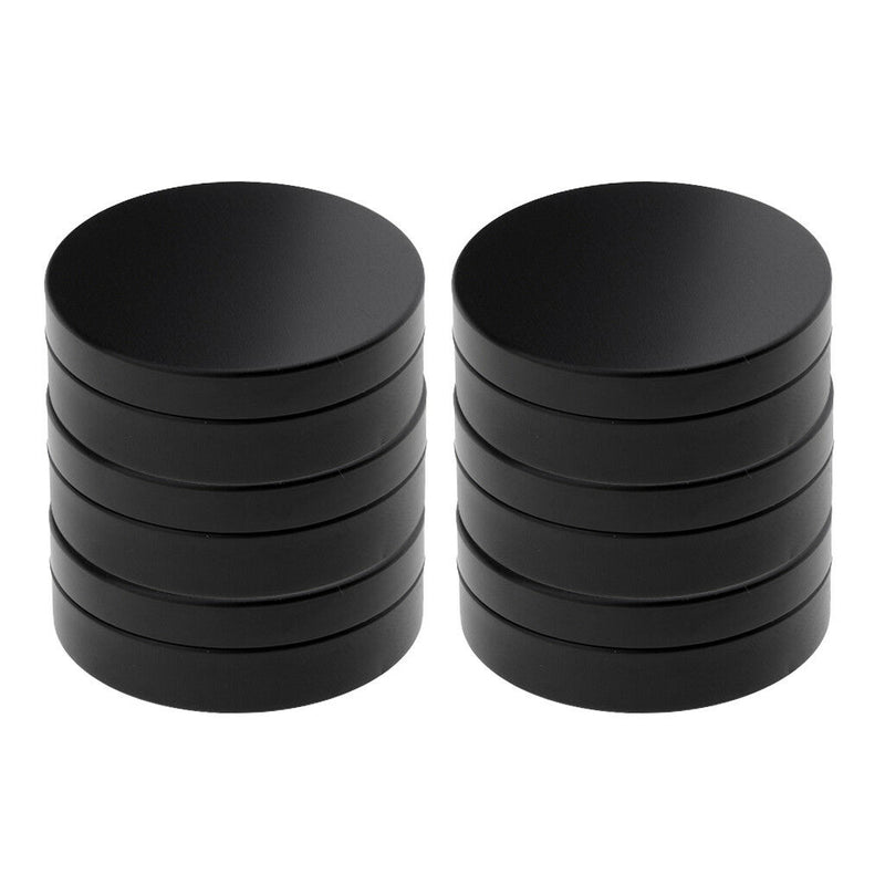 6 Aluminum Round Lip Balm Tin Storage Jar Container Bottle Oil Wax Box 100ml