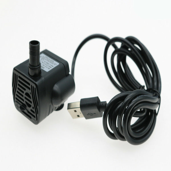 USB Brushless Submersible Water Pumps for Aquarium, Tabletop Fountains, Pond,