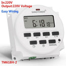 Sinotimer Tm618H-2 220V Ac Digital Time Switch Output Voltage 220V 7 Day We