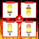 E27 LED Flame Lamp Light Bulb Simulated Burning Fire Decor Light Home X7K7