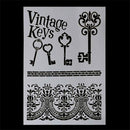 key layering stencils for walls painting scrapbooking stamping stamp album ATA~