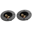 DIY Home Car Stereo Screw Cup Connectors Subwoofer Plugs 2-Way Speaker Box  M8A3
